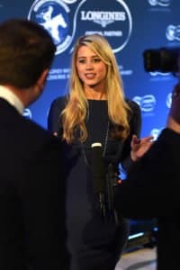 Lesley Murphy attends the Longines Worlds Best Horserace ceremony hosted by Longines and IFHA at Claridge's Hotel