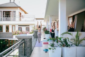 LimitLes in Bali yoga with Lesley Murphy