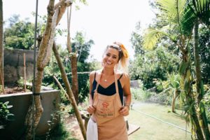 Lesley Murphy at Mexx Cooking School Bali