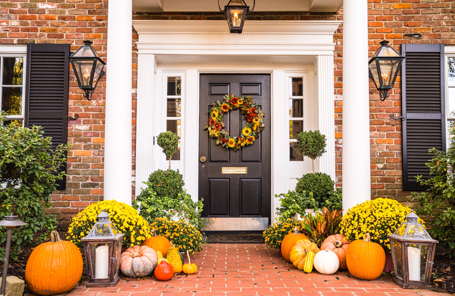 Front Door Decor For Fall