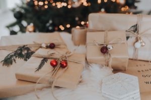 Gifts under tree