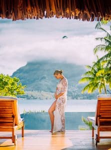 Babymoon staying at Four Seasons Bora Bora