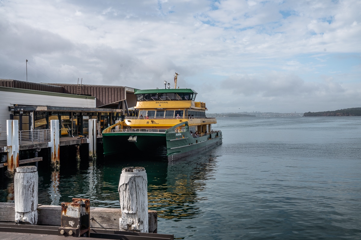 manly ferry in sydney austalia