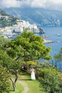 woman overlooking the sea