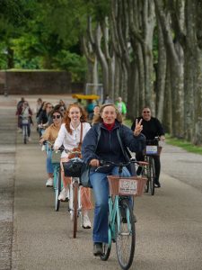 biking in Italy