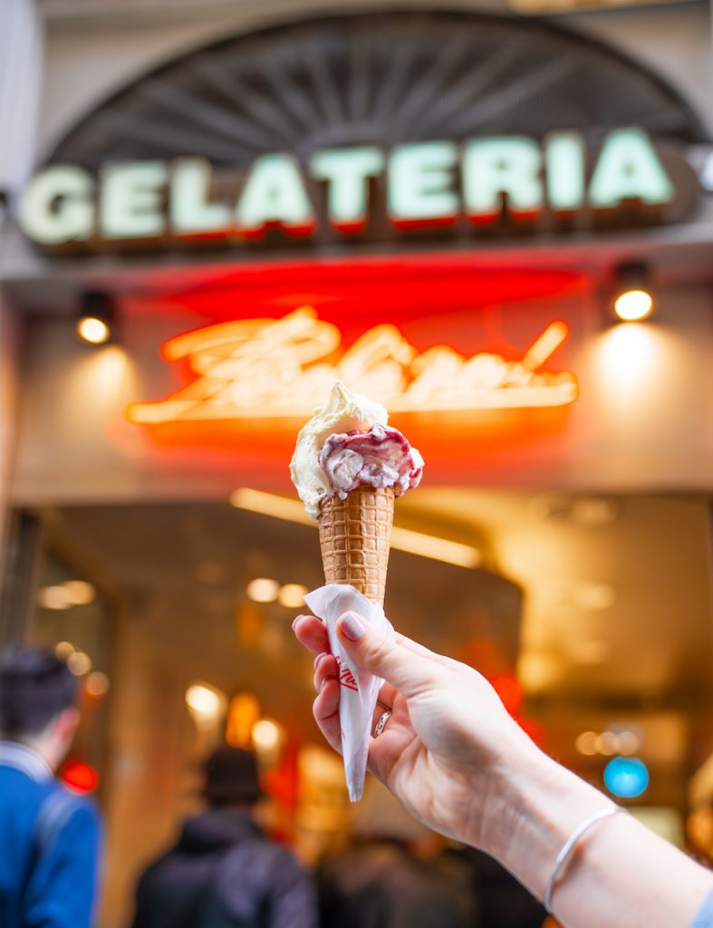 gelato in Italy