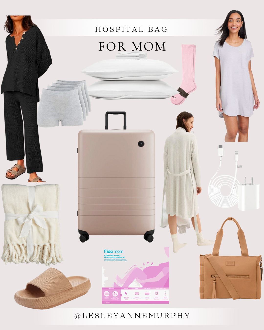 Mommy Hospital Bag Essentials - Rellbell Travels