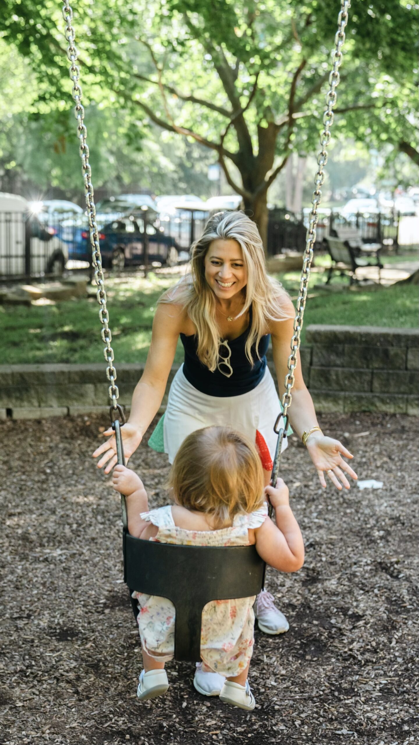 mother and child at the park - Australia Travel Guide