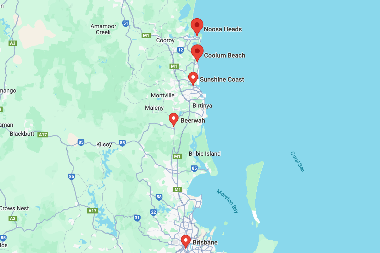 Australia Travel Guide map